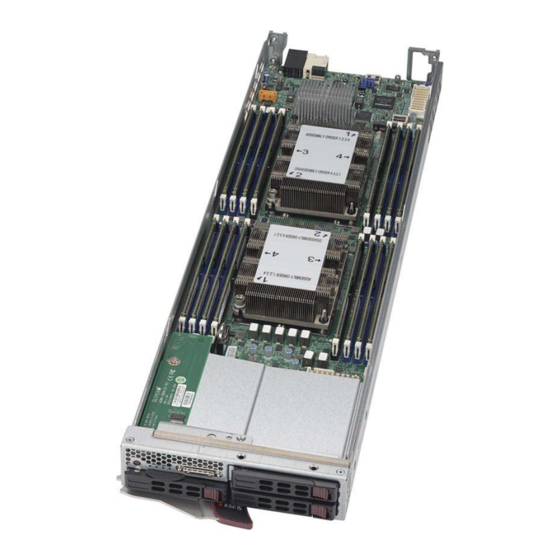 Supermicro SuperBlade SBI-4129P-T3N User Manual