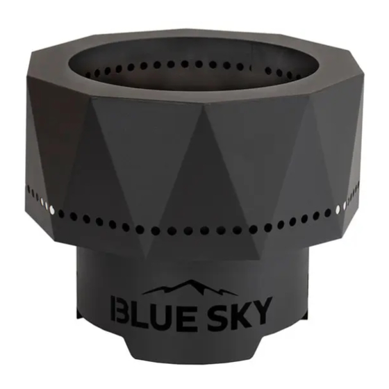 Blue Sky Outdoor Living PFP1513-CB Owner's Manual