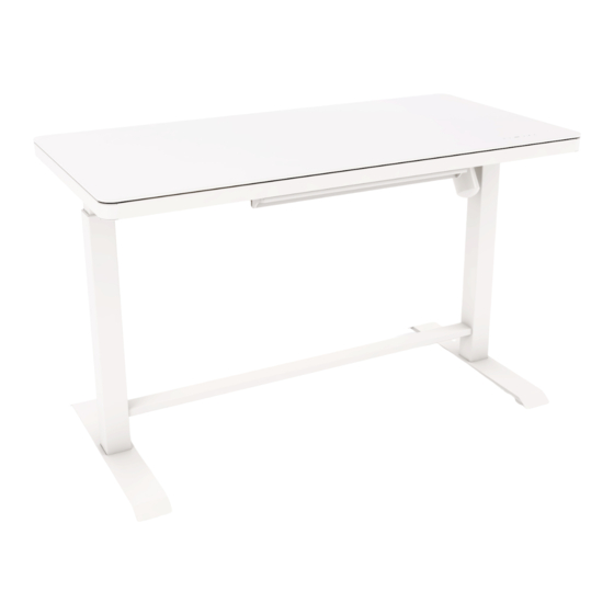 OLG Luxe Standing Desk Assembly Instructions Manual