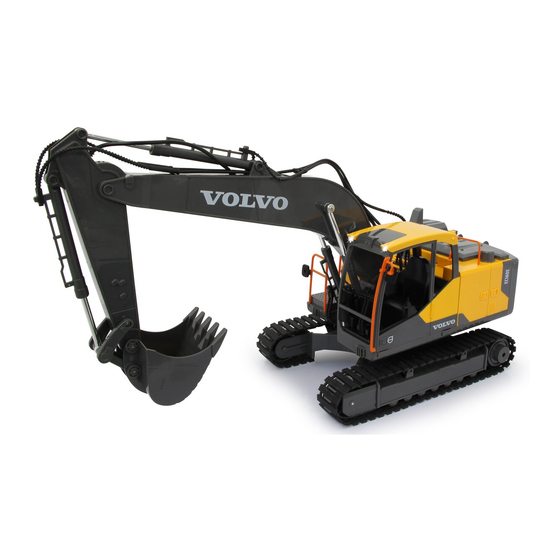 Jamara Volvo EC160E Metal Instructions Manual
