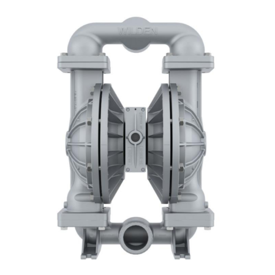 Dover PSG Wilden PR1560 Operation & Maintenance Manual