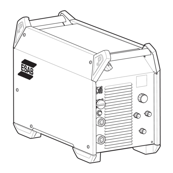 ESAB Warrior 500i CC Instruction Manual