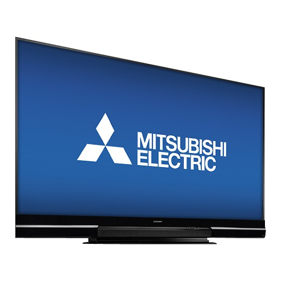 Mitsubishi Electric DLP 742 Series Manuals