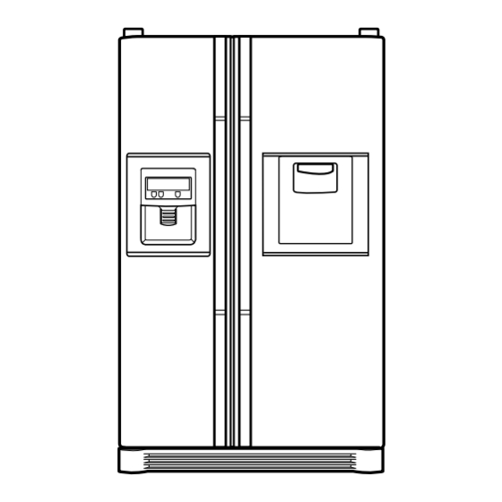 LG GR-B197WV Side Fridge Manuals