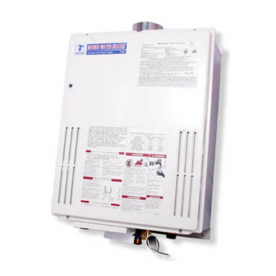 Takagi T - M1 Installation And Operating Instructions Manual