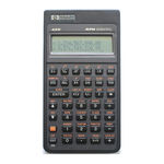 HP HP-42S Manual