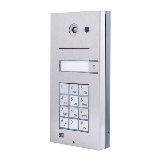 2N Helios IP Vario Installation Manual