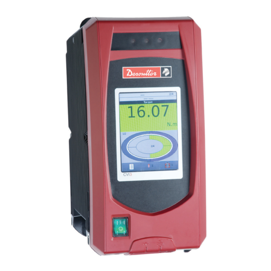 Desoutter CVI3 Vision User Manual