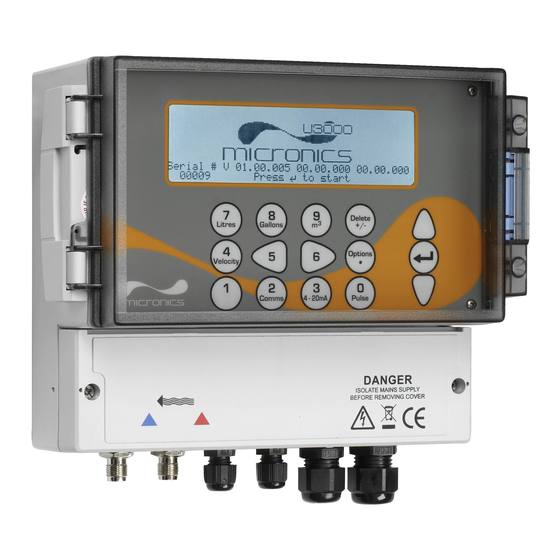 Micronics U3000 User Manual