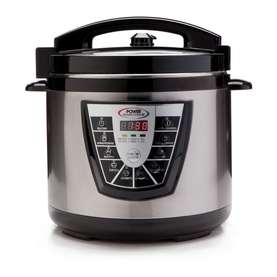 owner`s manual - Power Pressure Cooker XL