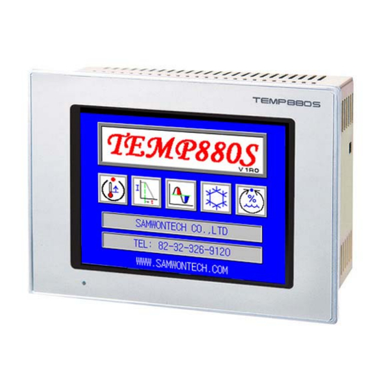 Samwon Tech TEMP880S Instuctions For Installation And Use
