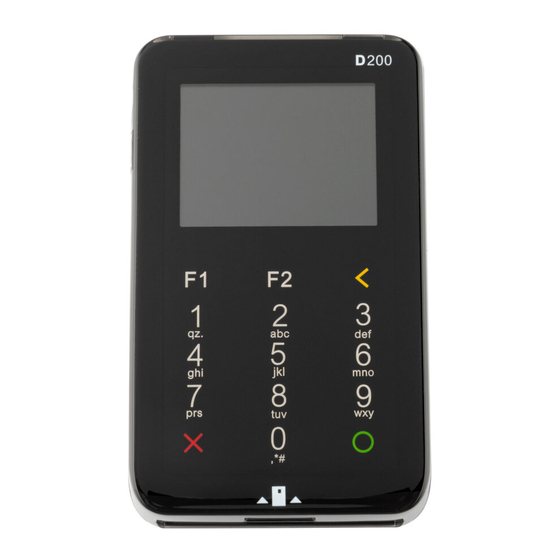 Pax Technology D200 Manual