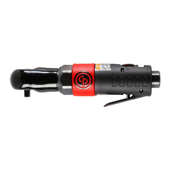 Chicago Pneumatic CP825 Series Instruction Manual