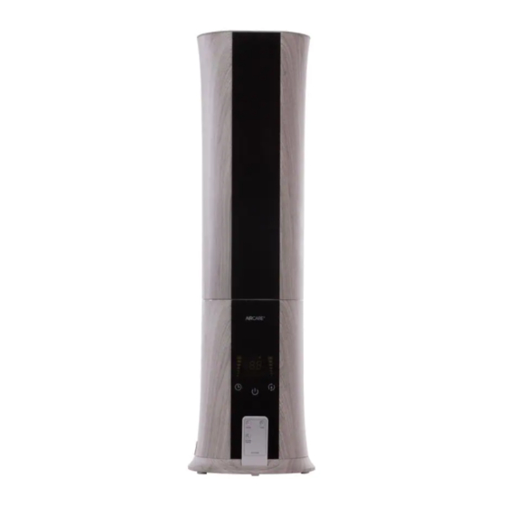 Aircare ESSENTIALS PILLAR PU320DDWD-(EC) Setup Manual And Owners Manual