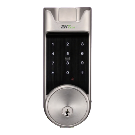 ZKTeco AL30Z Installation Manual