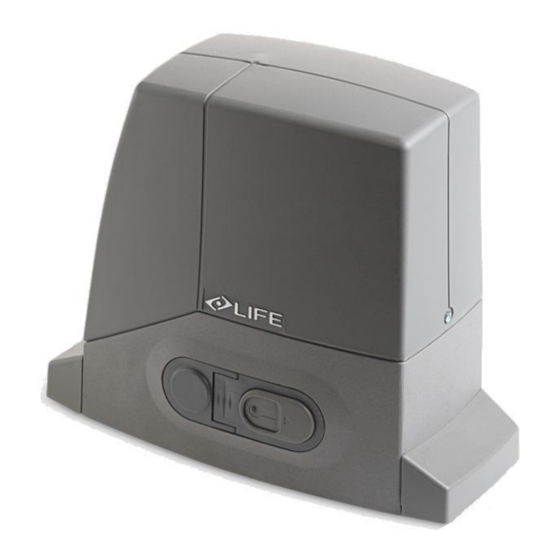 LIFE home integration ACER DL Instructions For Installation, Use And Maintenance Manual