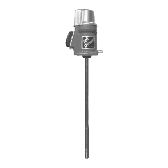 Balcrank JET POWER 1150-004 Operation, Installation, Maintenance And Repair Manual