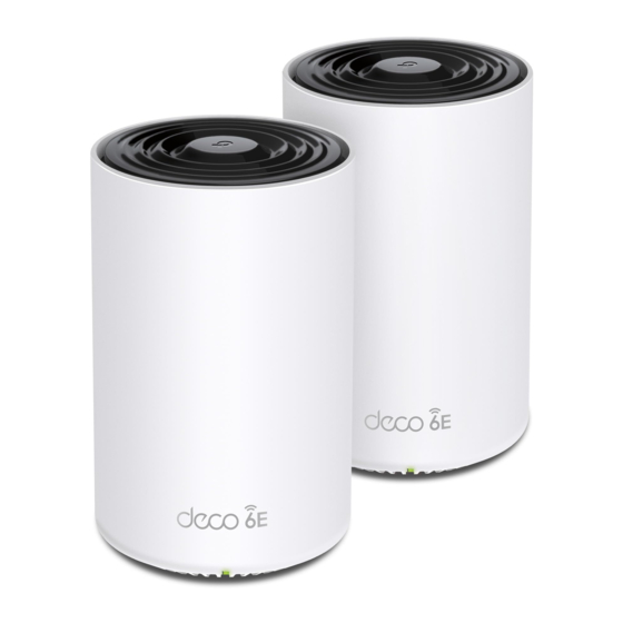 TP-Link Deco XE70 Pro User Manual