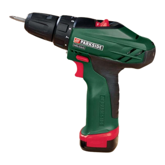 Parkside PABS 10.8 A1 - MANUAL 5 Operation And Safety Notes