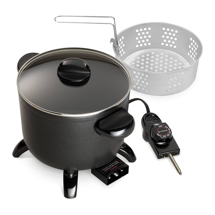 Presto Kitchen Kettle 06006 - Multi-Cooker Manual