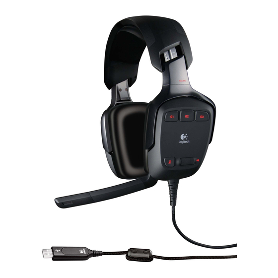 Logitech 981-000116 - G35 Surround Sound Headset Quick Start Manual