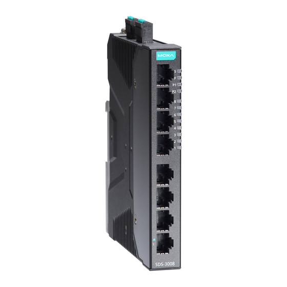 Moxa Technologies SDS-3008 series User Manual
