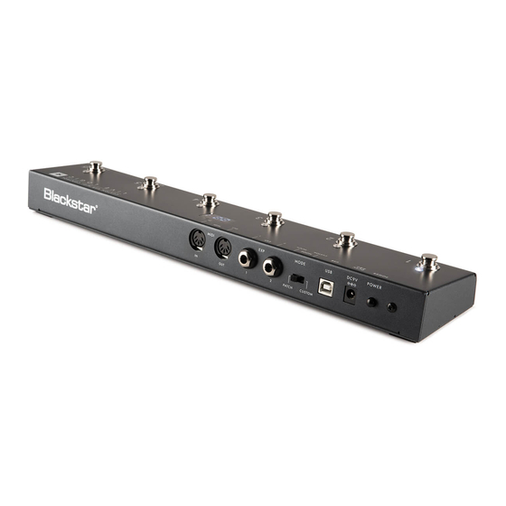 Blackstar LIVE LOGIC Setup Manual