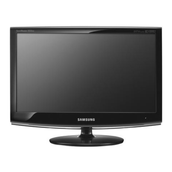 Samsung SyncMaster 2233SN User Manual
