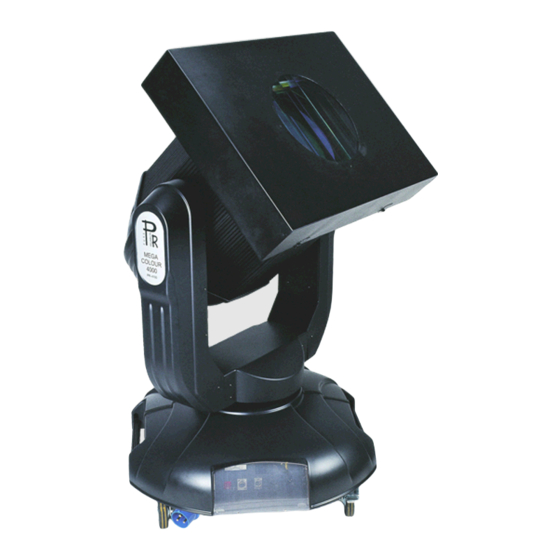 PR Lighting MEGA 4000 Product Manual