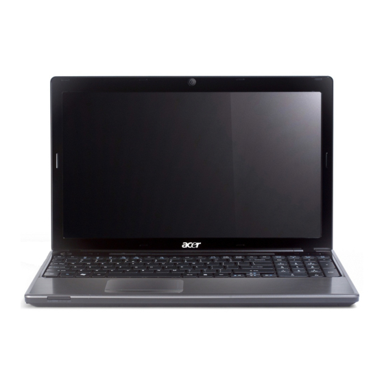 Acer Aspire 7750Z Manuals