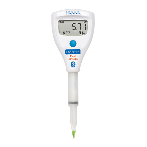 Hanna Instruments HALO 2 HI9810362 Instruction Manual