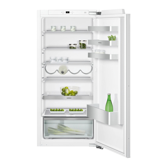 Gaggenau RC 222 Instructions For Use Manual