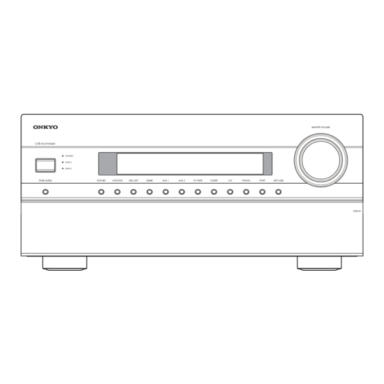 Onkyo TX-NR3007B Service Manual