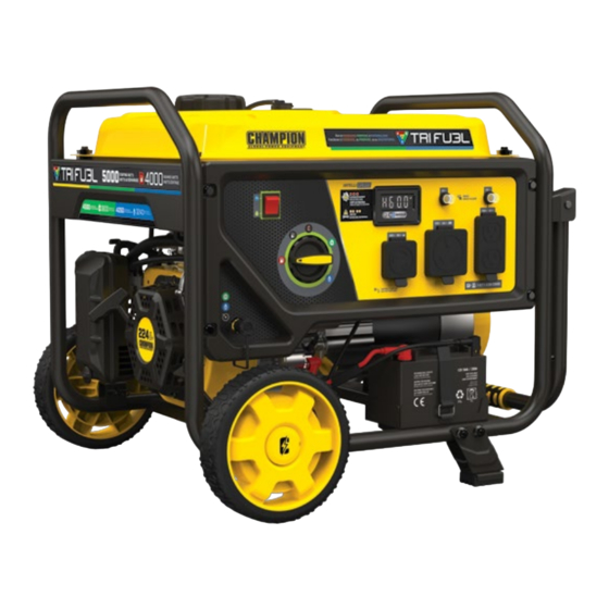 Champion 201445 Quick Start Manual