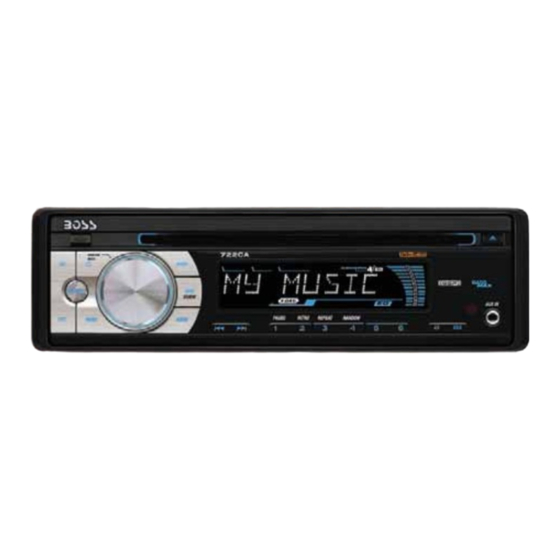 Boss Audio Systems 722CA User Manual