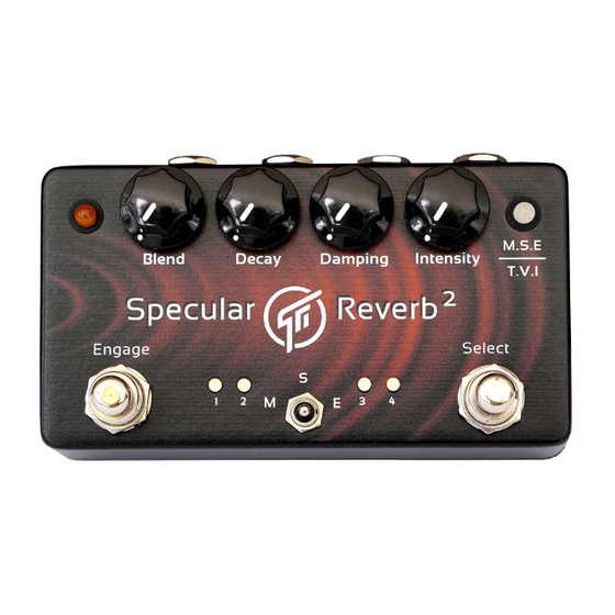 GFI System Specular Reverb V2 User Manual