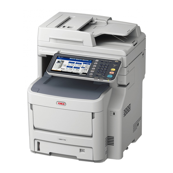 Oki MB770dn User Manual