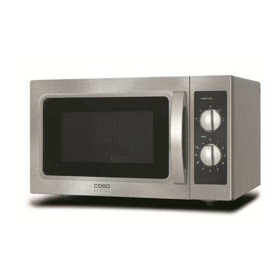 CASO DESIGN CM1000 Original Operating Manual