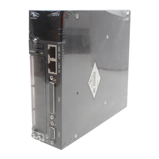 Inovance IS620NS2R8I User Manual