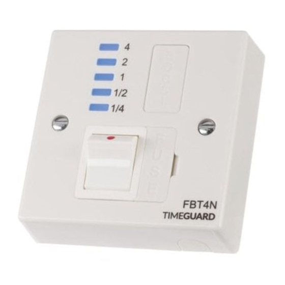 Time Guard BoostMaster FBT4 Installation & Operating Instructions Manual
