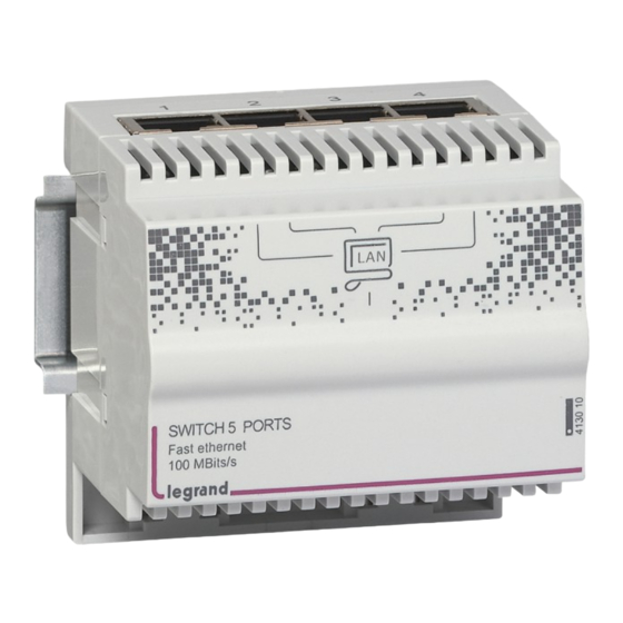 LEGRAND 4 130 10 Manual