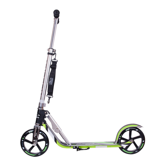 Hudora BigWheel 14695 Instructions On Assembly And Use