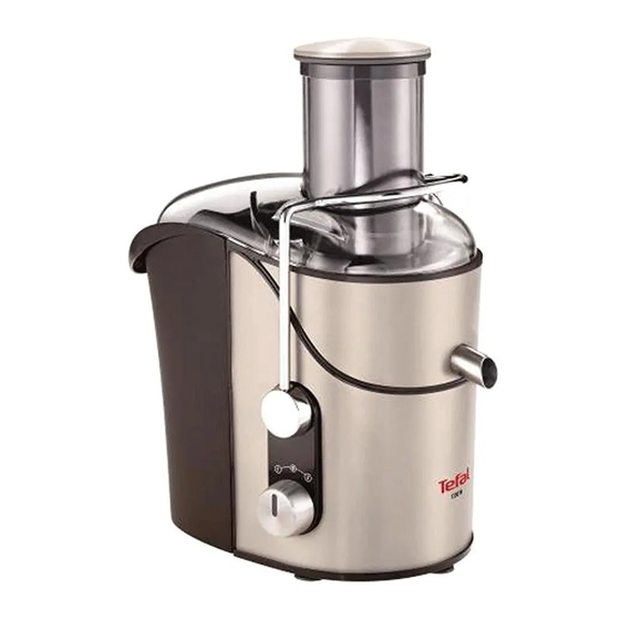TEFAL XXL Ruby Manual