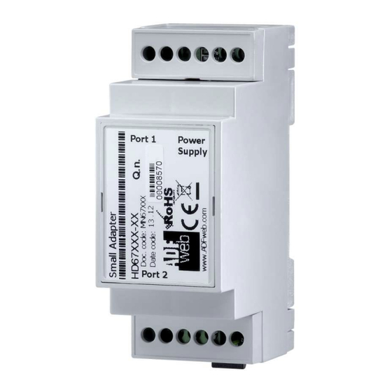 ADF Web HD67935-B2 User Manual
