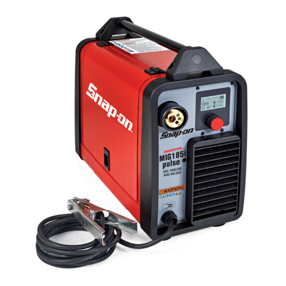 Snap-On MIG185i Manual