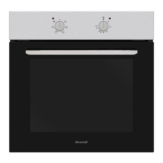 Brandt BOE1000X User Manual
