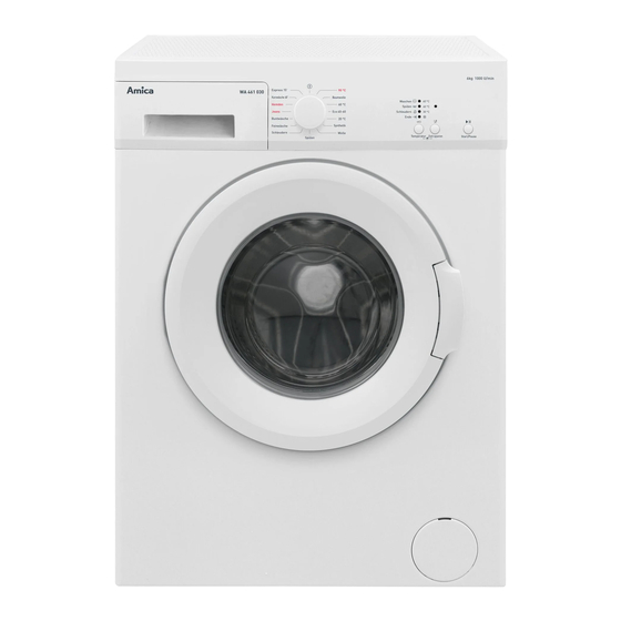 Amica WA 461 030 Operating Instructions Manual