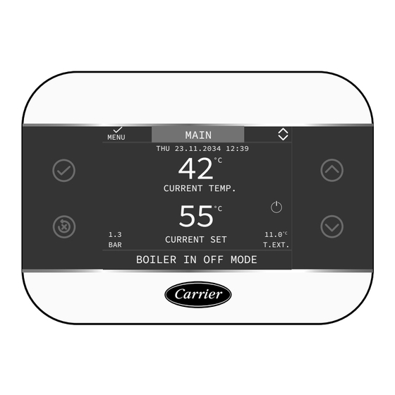 Carrier Comfort Management T300 User Manual