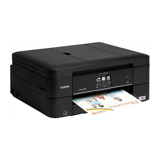 Brother MFC-J680DW Inkjet Printer Manuals