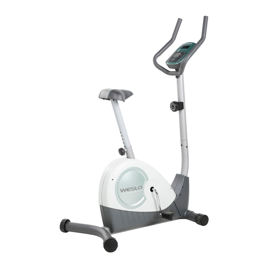 Weslo pursuit store exercise bike